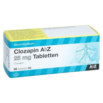 Clozapin AbZ 25 mg