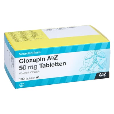 Clozapin AbZ 50 mg