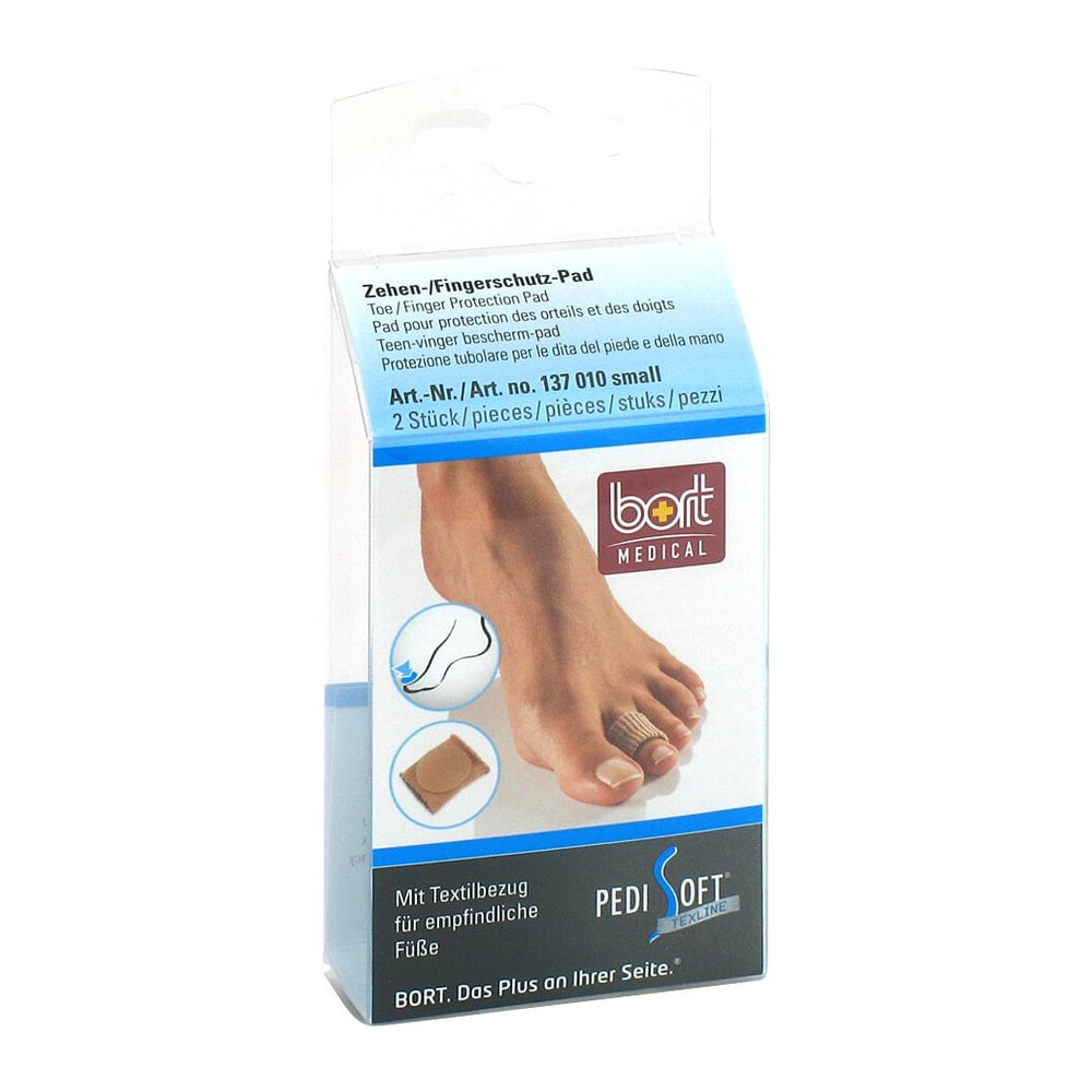 Bort PediSoft TexLine Zeh.Fing.Schutz Pad small
