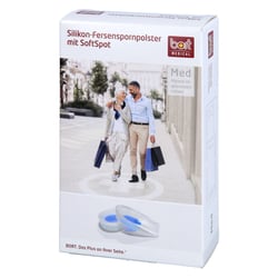 Bort Silikon Fersenspornpolster m.SoftSpot M