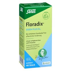 Floradix Eisen plus B12 vegan Kapseln