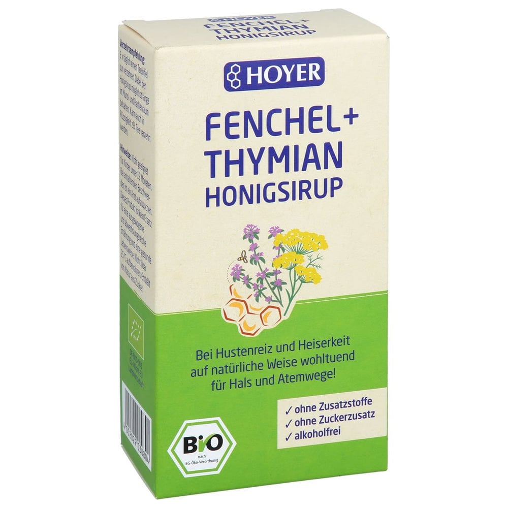 Hoyer Fenchel+thymian Honigsirup