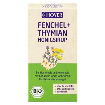 Hoyer Fenchel+thymian Honigsirup
