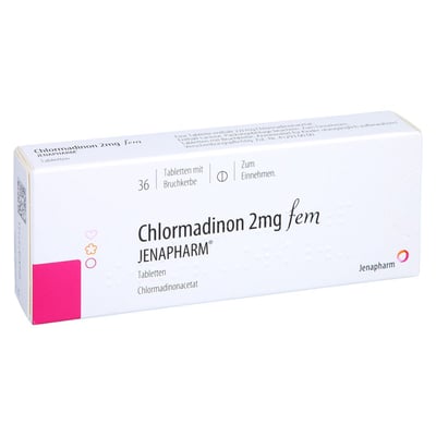 Chlormadinon 2 mg fem Jenapharm Produktbild 1
