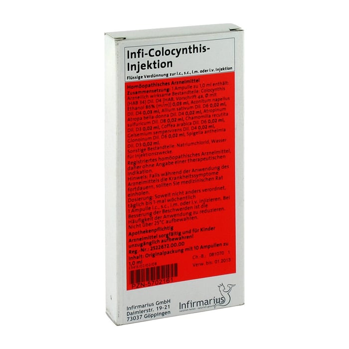 Infi Colocynthis Injektion
