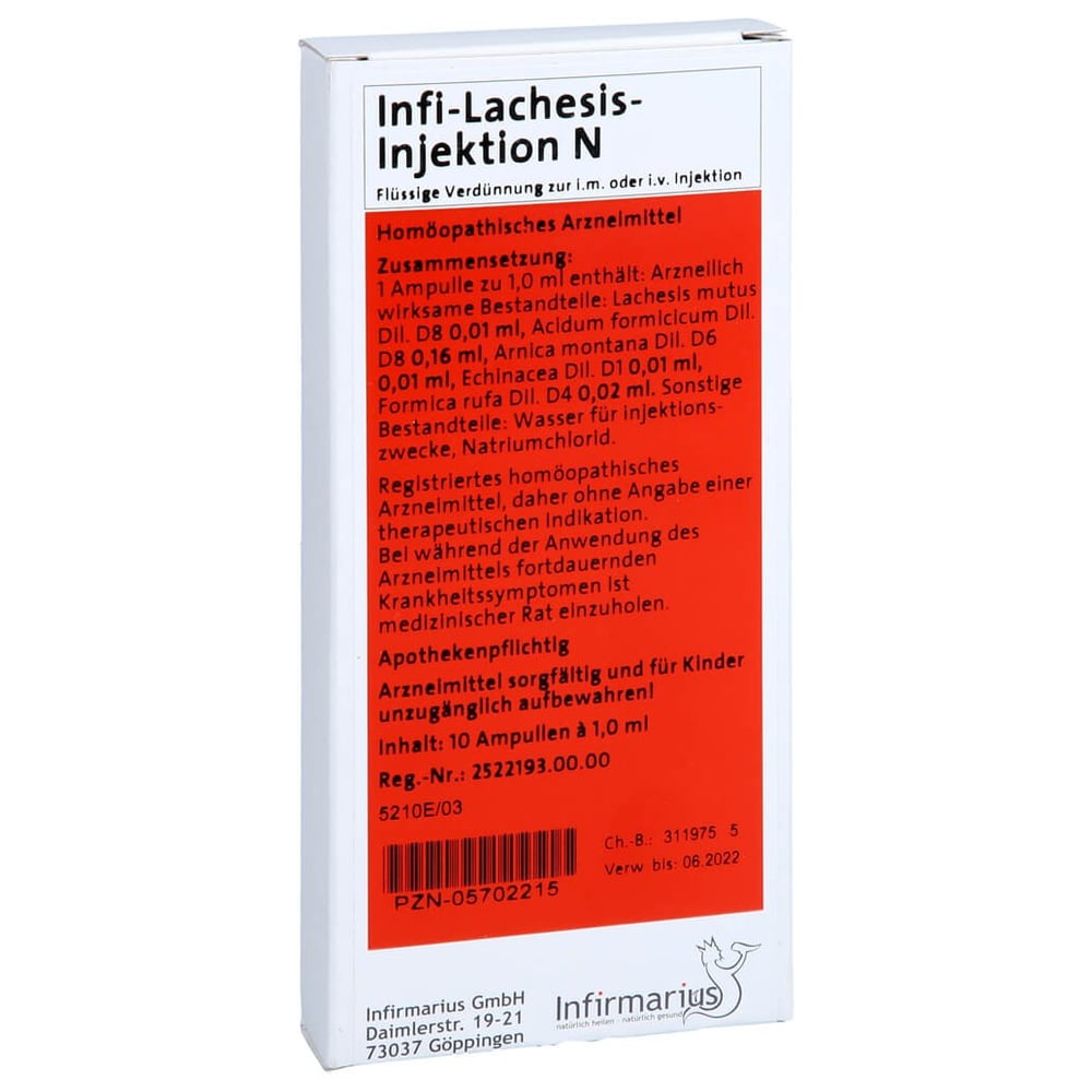 Infi-Lachesis-Injektion N
