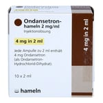 Ondansetron-hameln 2 mg/ml Injektionslösung Produktbild 2