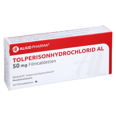 Tolperisonhydrochlorid AL 50mg Filmtabletten