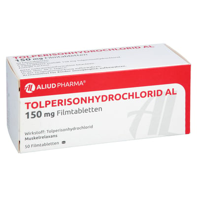 Tolperisonhydrochlorid AL 150mg Filmtabletten