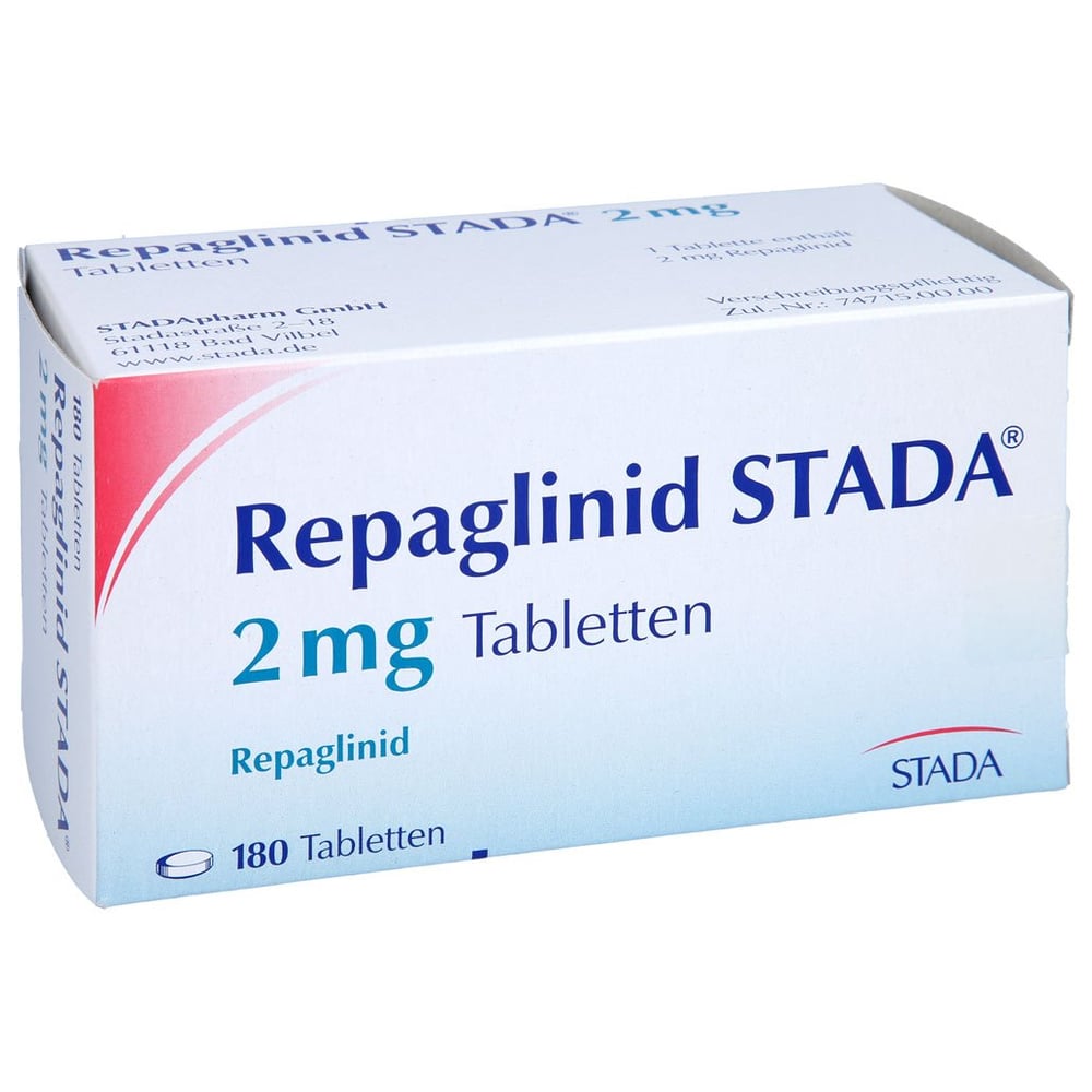 Repaglinid STADA 2 mg