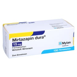 Mirtazapin dura 15 mg