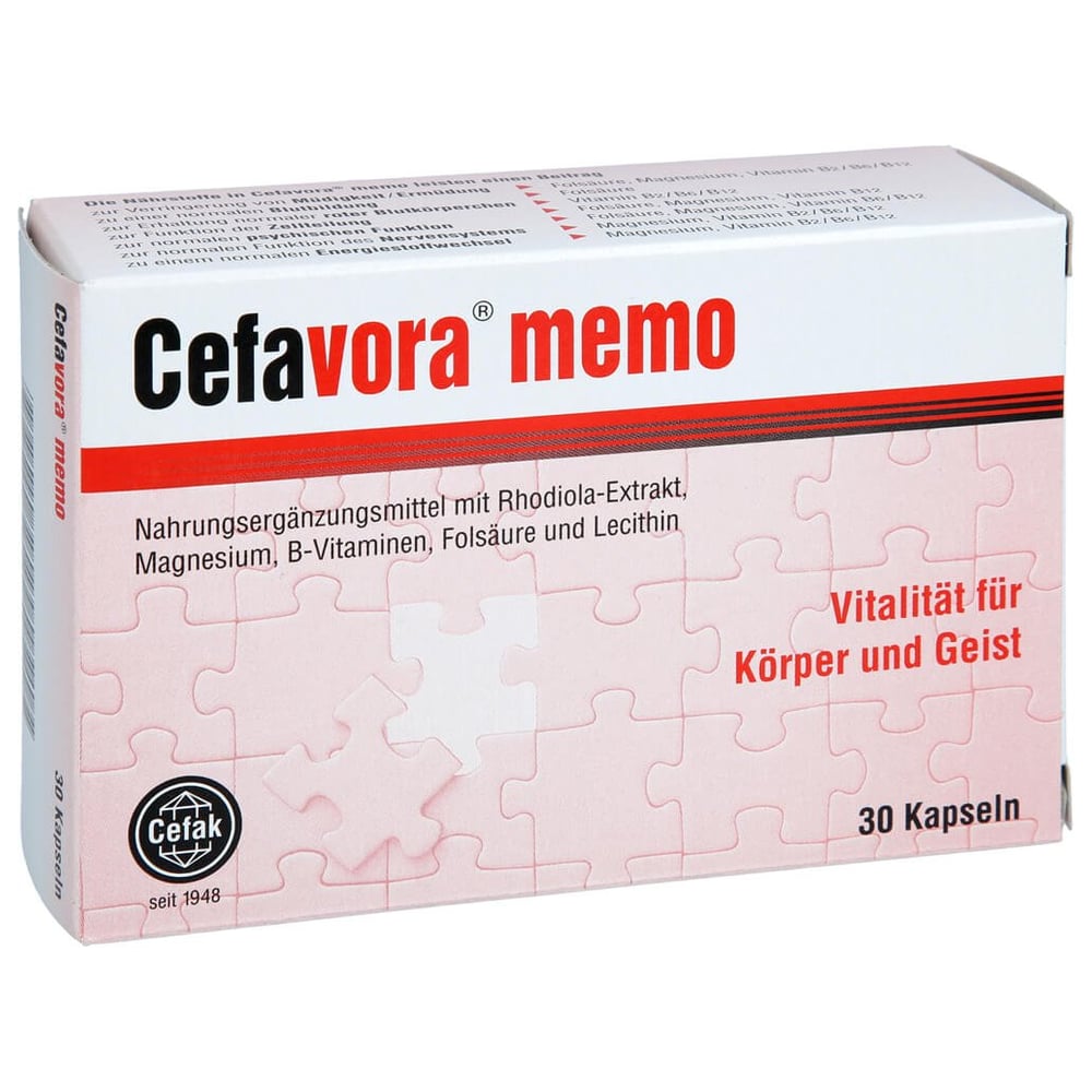 Cefavora memo (Weichgelatinekapseln)