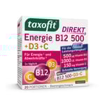 TAXOFIT Energie B12 500+D3+C Direkt Granulat