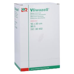Vliwazell Kompressen 15x20 cm steril