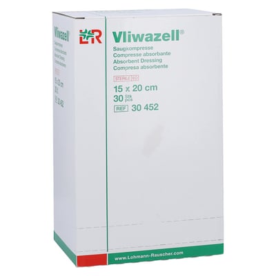 Vliwazell Kompressen 15x20 cm steril