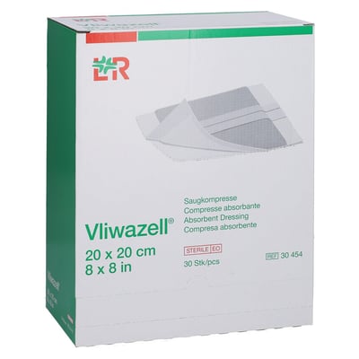 Vliwazell Kompressen 20x20cm steril