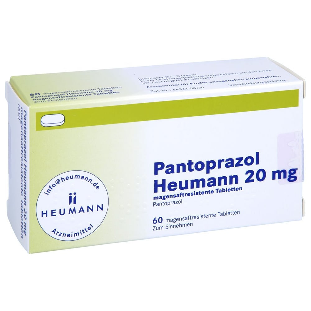 Pantoprazol Heumann 20 mg