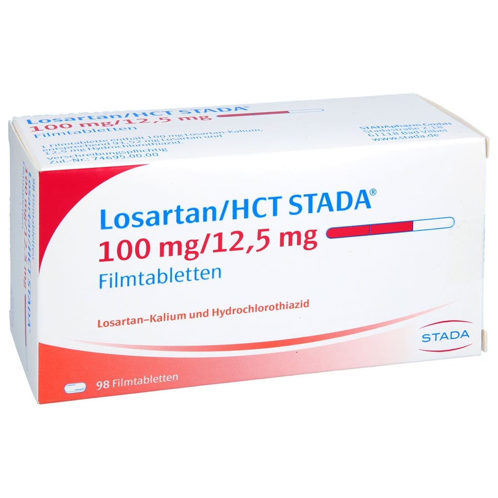 Losartan/HCT STADA 100 mg/12,5 mg