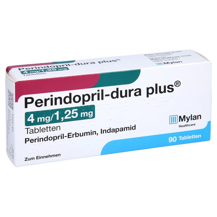 Perindopril-dura plus 4mg/1,25mg