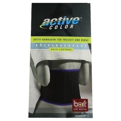 Bort ActiveColor Rückenbandage L schwarz