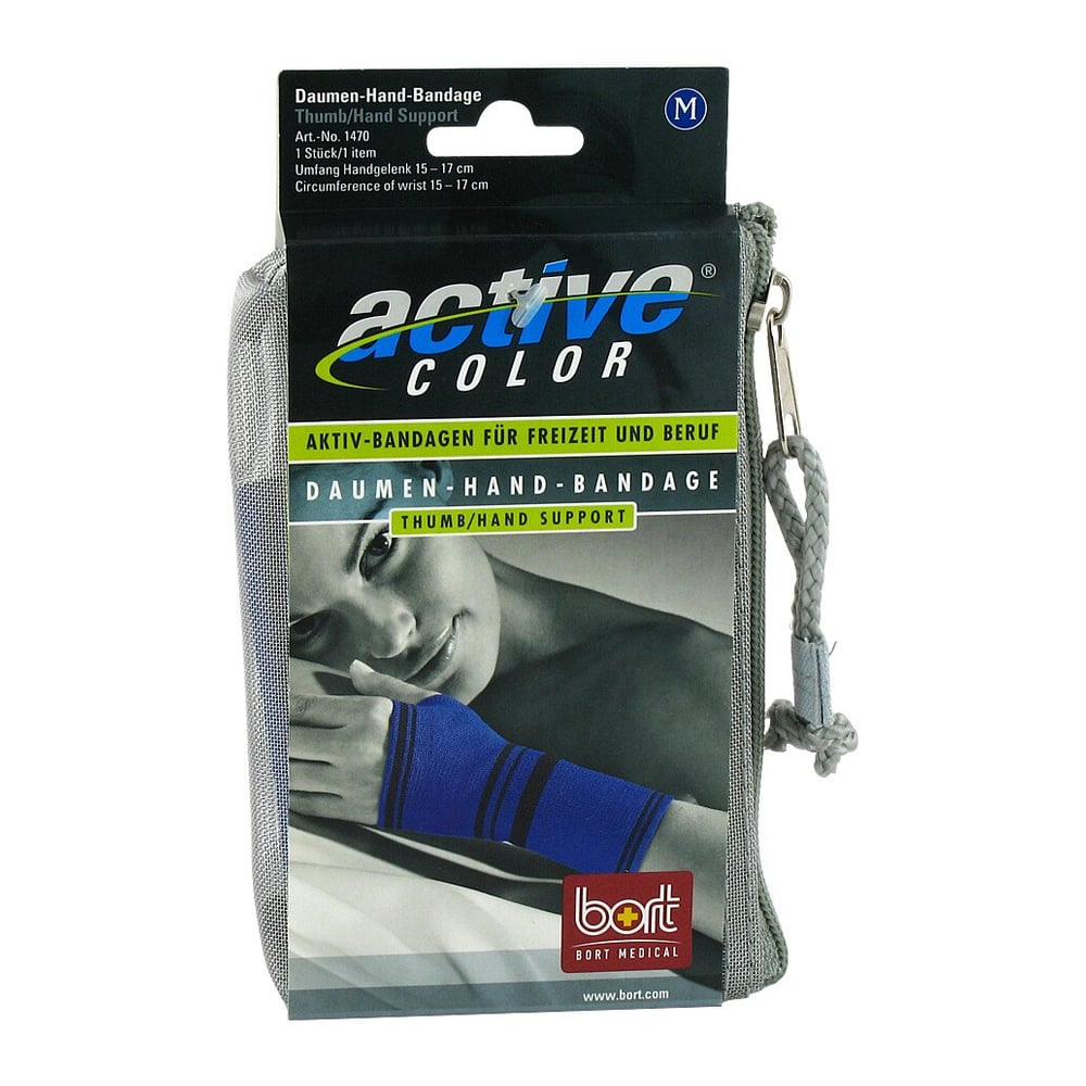 Bort ActiveColor Daumen Hand Band.M blau
