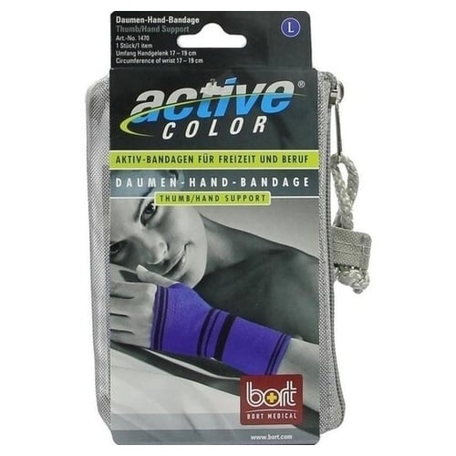Bort ActiveColor Daumen Hand Band.L blau