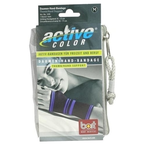 Bort ActiveColor Daumen Hand Band.M schwarz