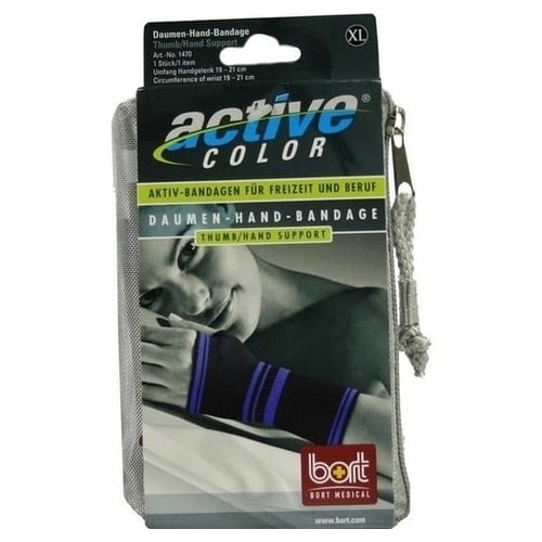 Bort ActiveColor Daumen Hand Band.XL schwarz