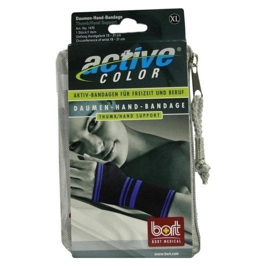 Bort ActiveColor Daumen Hand Band.XL schwarz