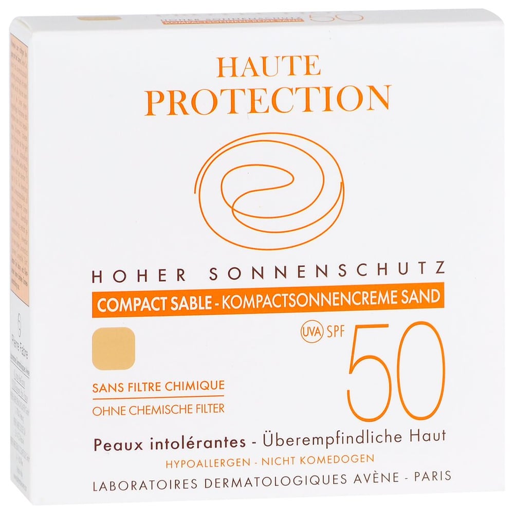 Avène Kompaktsonnencreme SPF 50 sand 2010