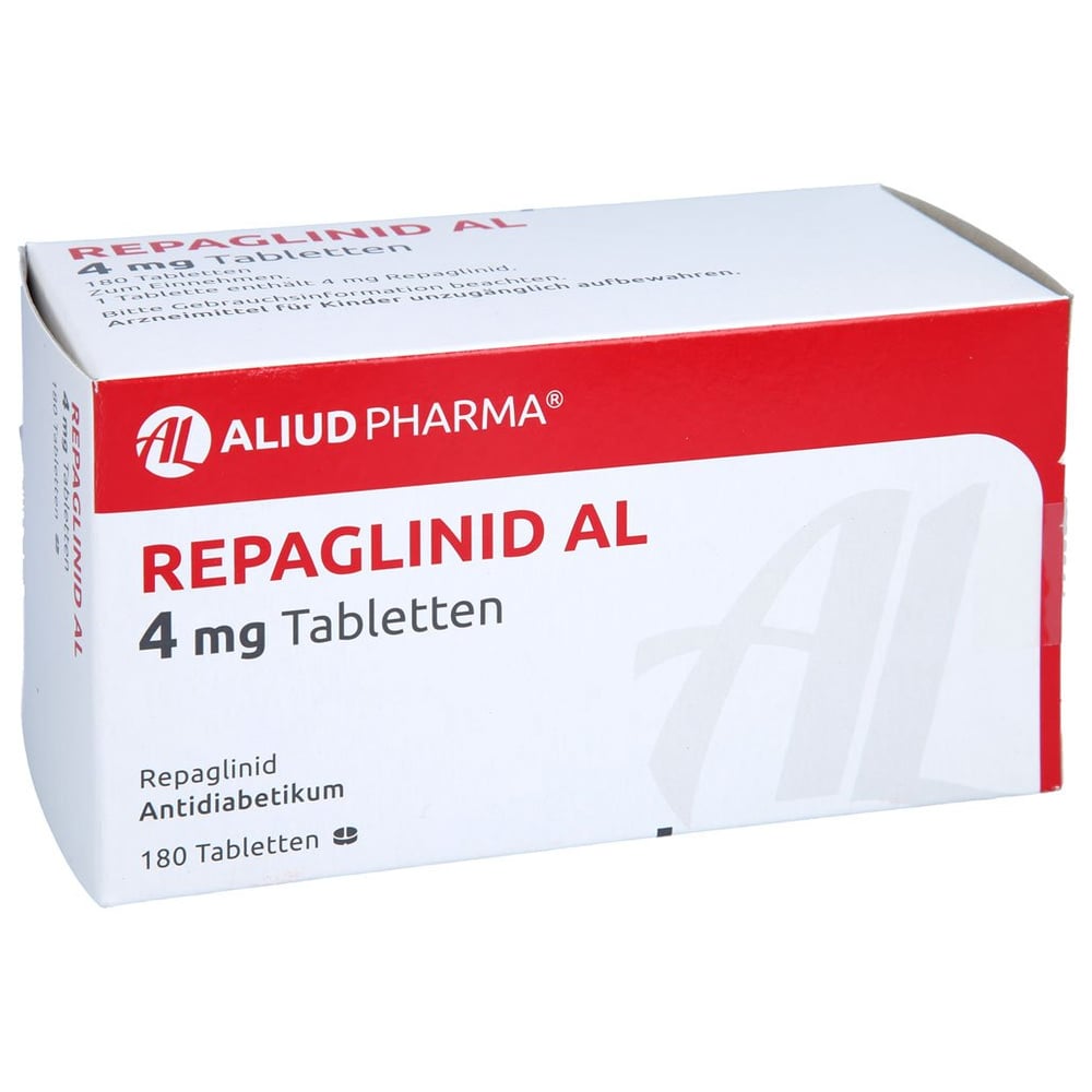 Repaglinid AL 4 mg