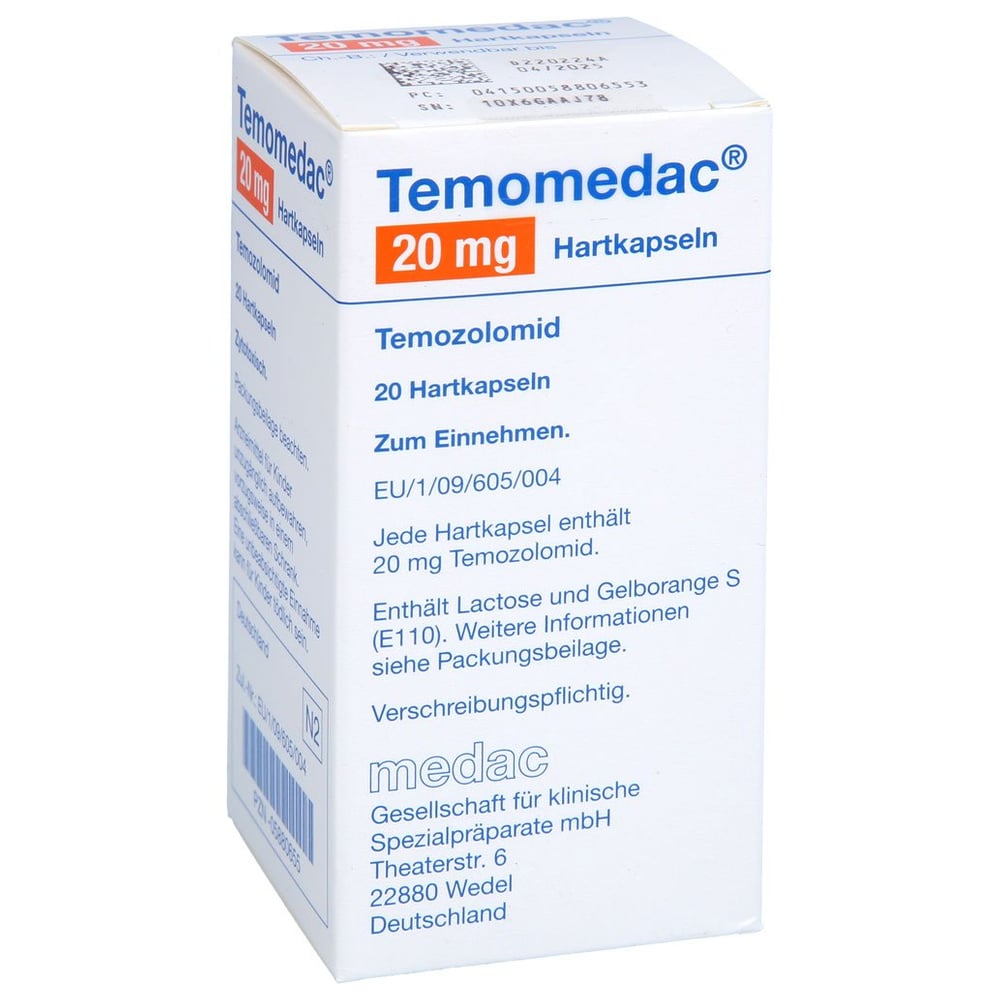 Temomedac 20 mg