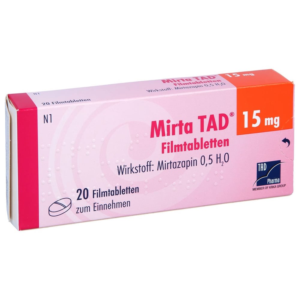Mirta TAD 15 mg
