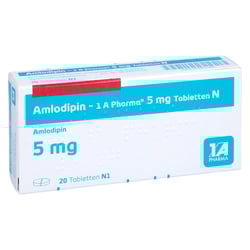Amlodipin - 1 A Pharma 5 mg Tabletten N