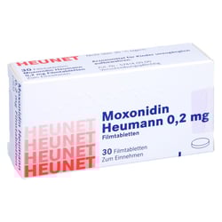 Moxonidin Heumann 0,2 mg Heunet
