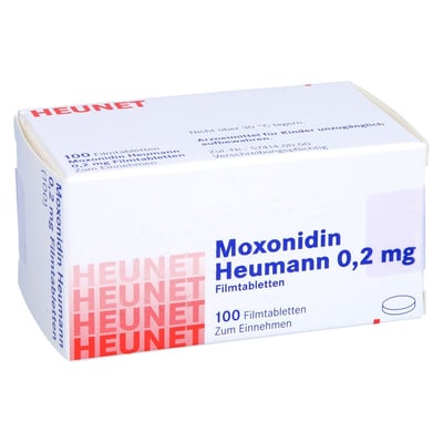 Moxonidin Heumann 0,2 mg Heunet
