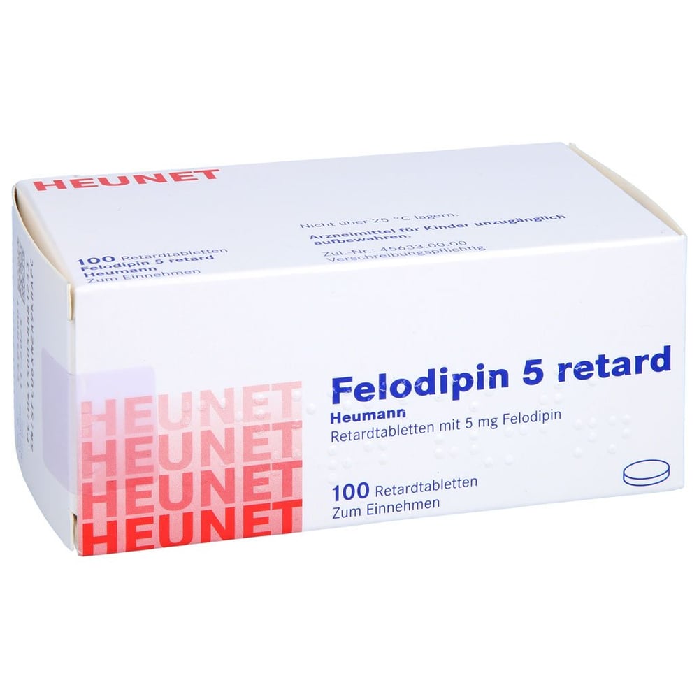 Felodipin 5 retard Heumann Heunet