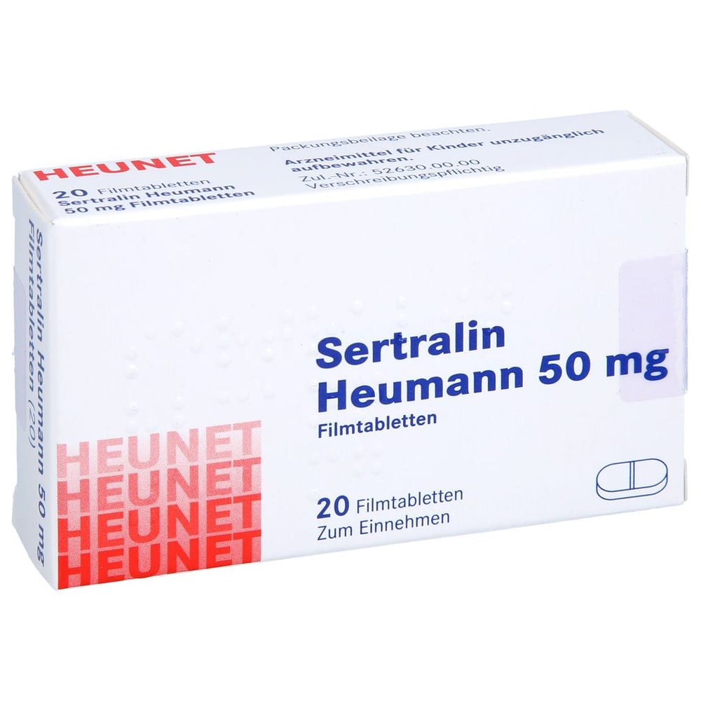 Sertralin Heumann 50 mg Heunet