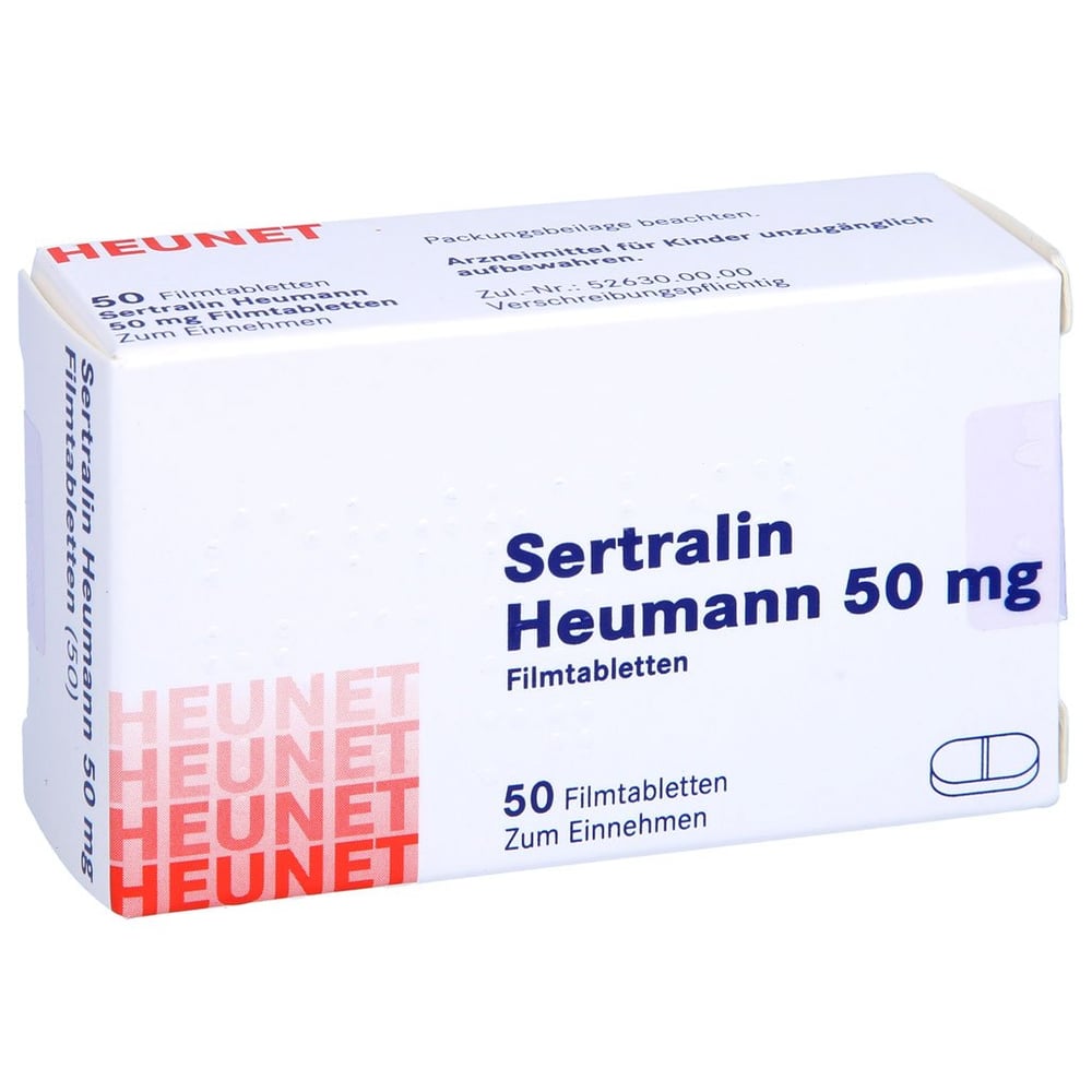 Sertralin Heumann 50 mg Heunet