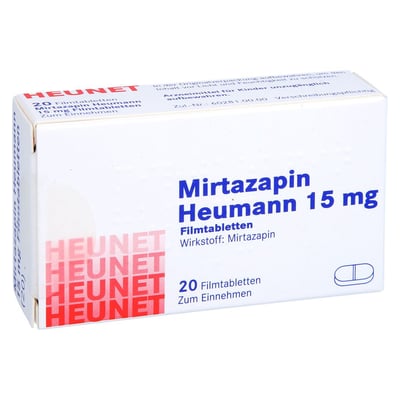 Mirtazapin Heumann 15 mg Heunet