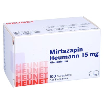 Mirtazapin Heumann 15 mg Heunet