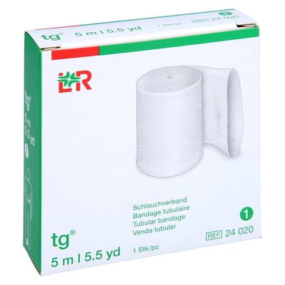 Tg Schlauchverband Größe 1 5 m weiß Produktbild 1