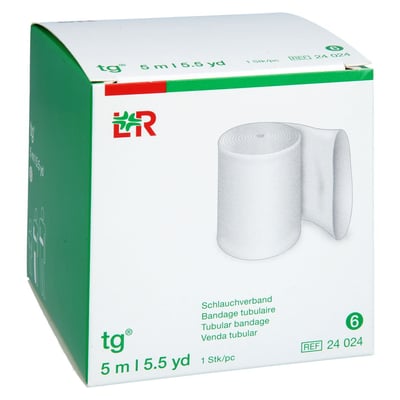 Tg Schlauchverband Gr.6 5 m weiß 24024