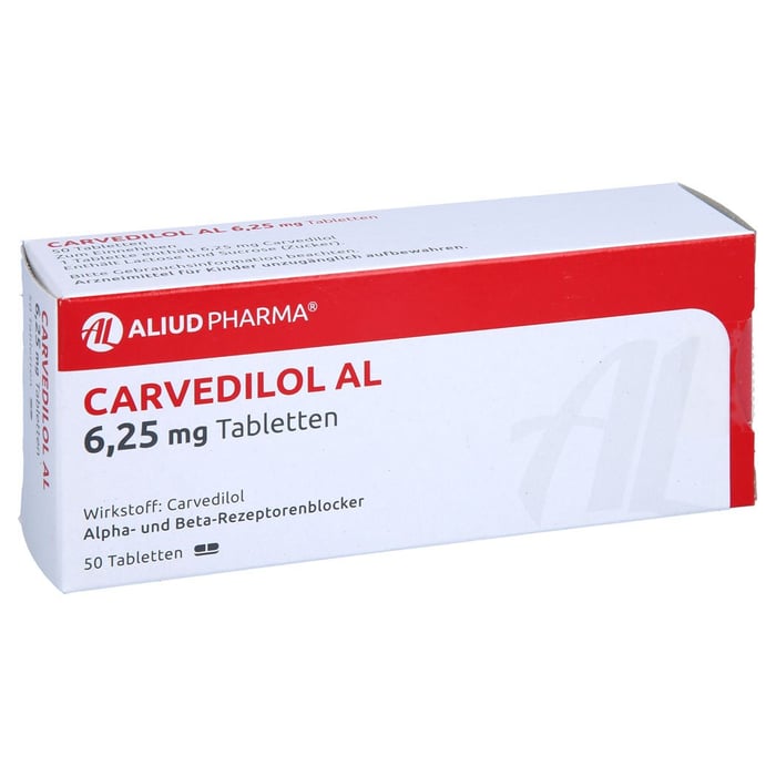 Carvedilol AL 6,25mg