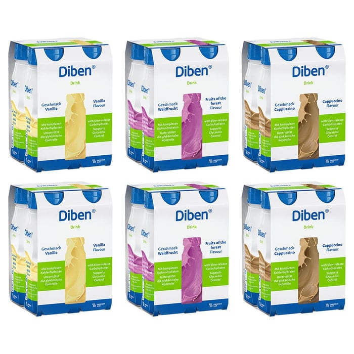 Diben Drink Mischkarton 1.5 kcal/ml Trinkflasche