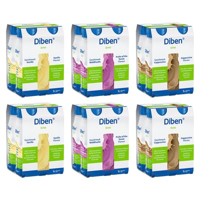 Diben Drink Mischkarton 1.5 kcal/ml Trinkflasche Fresenius Kabi