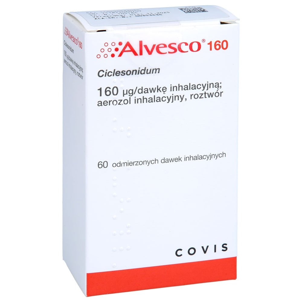Alvesco 160 Mikrogramm Druckgasinhalation