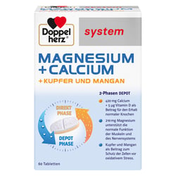 Doppelherz Magnesium+Calcium+Kupfer u Manga system
