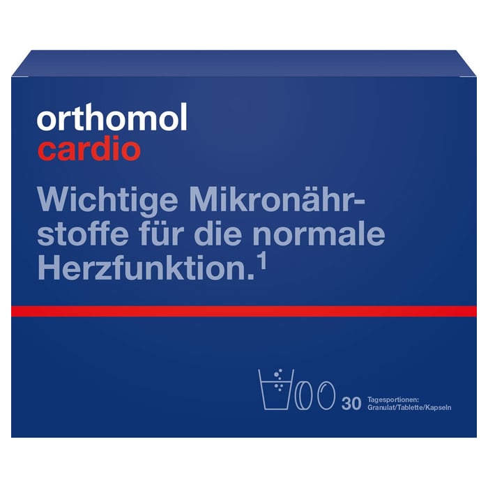 Orthomol Cardio Granulat/Tablette/Kapseln