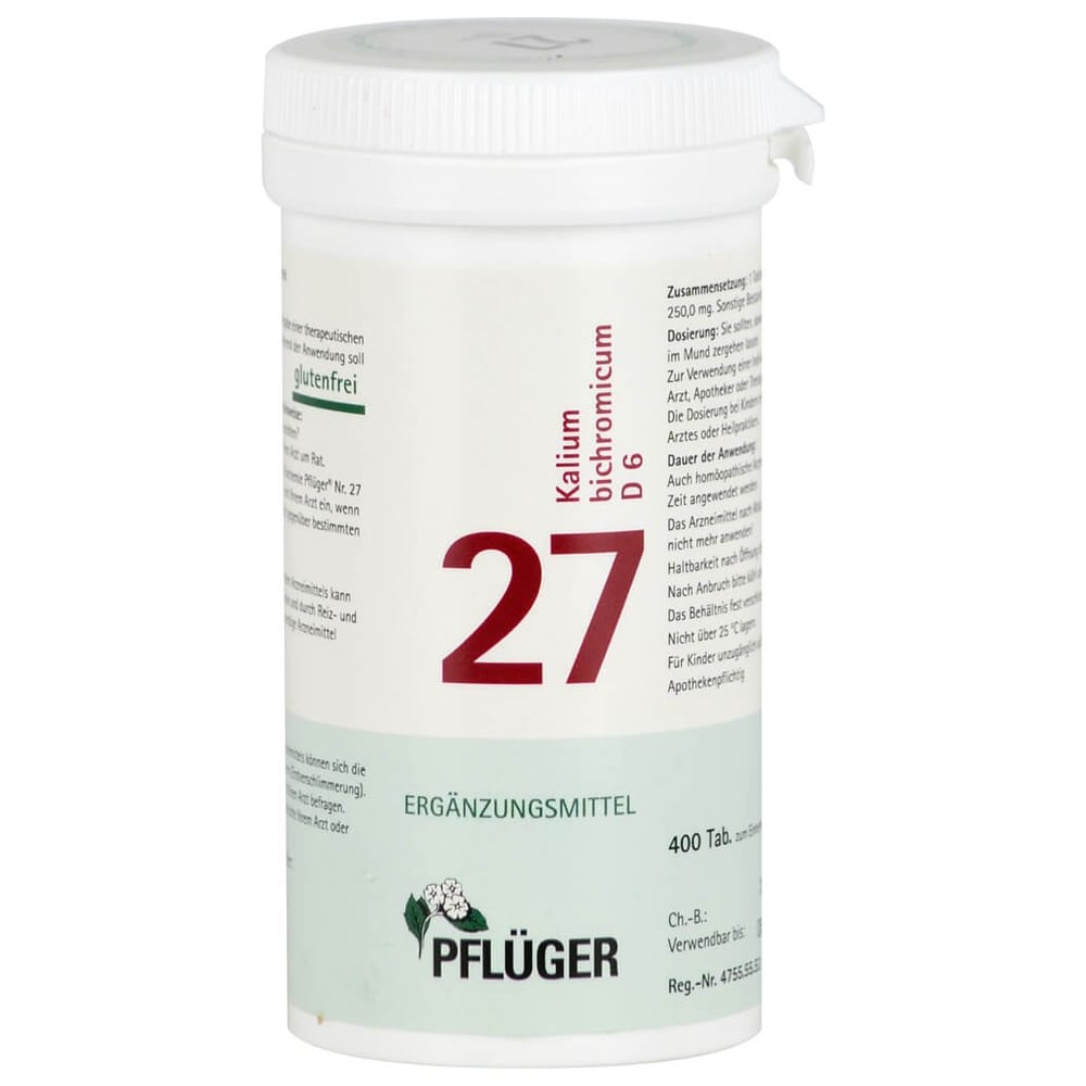 Biochemie Pflüger Nr. 27 Kalium bichromicum D 6